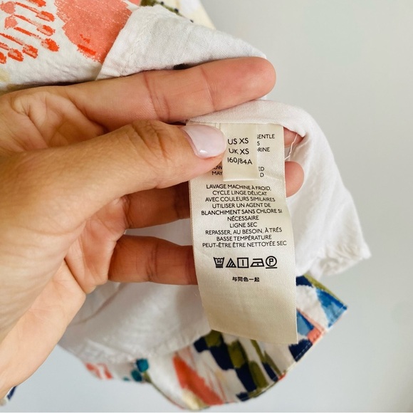 Anthropologie Maeve Textured Swing Mini Dress Size XS - Picture 6 of 10